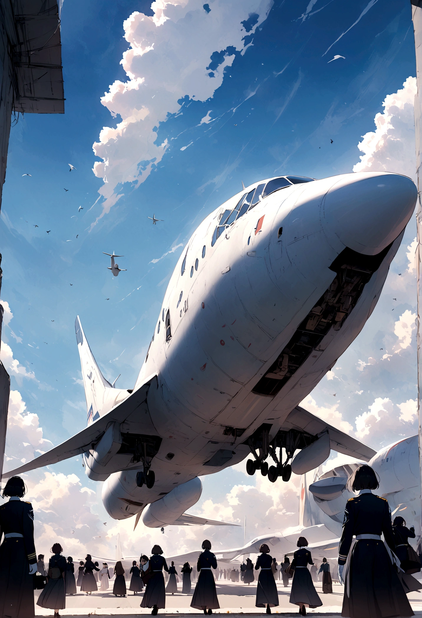 Man who leads five women in the air force