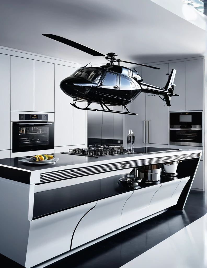 Helicopter Inspired Kitchen Appliances: Soaring Style in Culinary Innovation