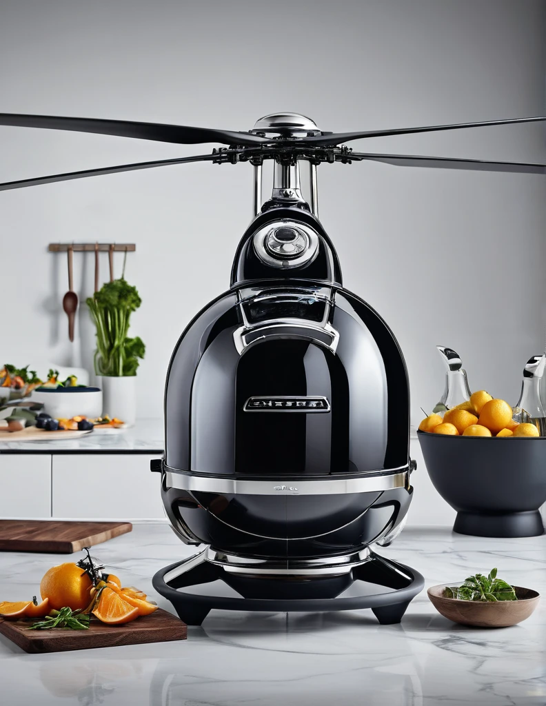 Helicopter Inspired Kitchen Appliances: Soaring Style in Culinary Innovation