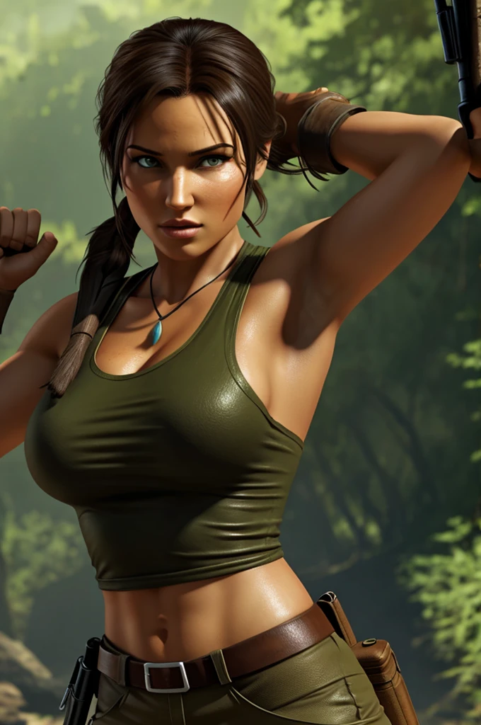 Lara croft animated version