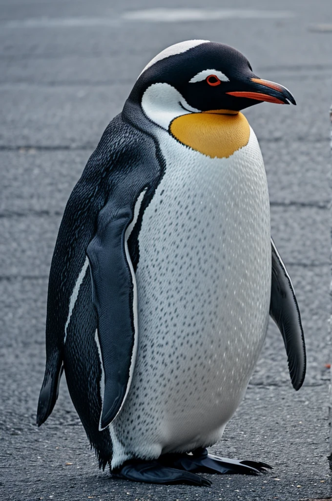 A depressed penguin