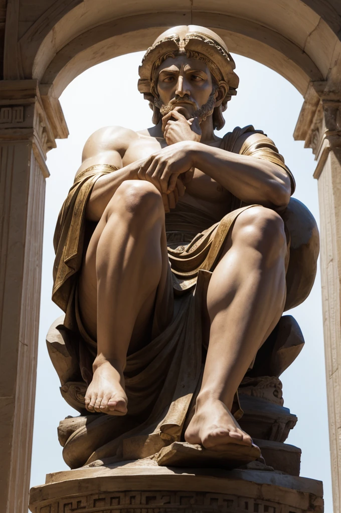 A Greek thinker and gadiator