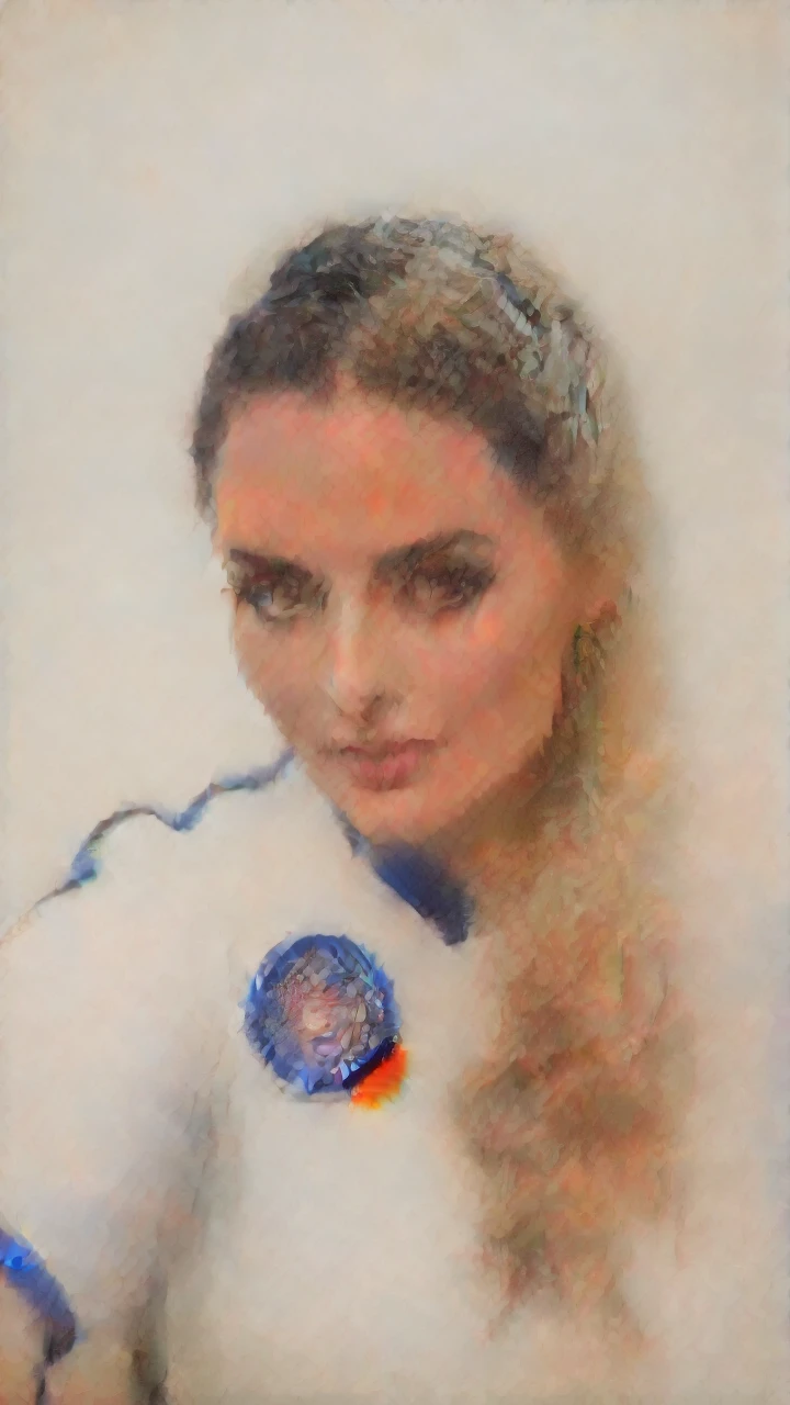 advertising poster style, (solo, full body photo:1.3), (reaching:1.3), (haze, fog, mist:1.3), chiaroscuro, AnalogRedmAF A stunning woman with messy hair, flirty, sits in a classroom, artwork on the blackboard, short black leather skirt, unbuttoned white blouse, messy bun, camera,highres, extremely detailed, 1woman,beautiful detailed woman,full body, realistic, light on face, cinematic lighting, perfect eyes Professional, modern, product-focused, commercial, eye-catching, highly detailed