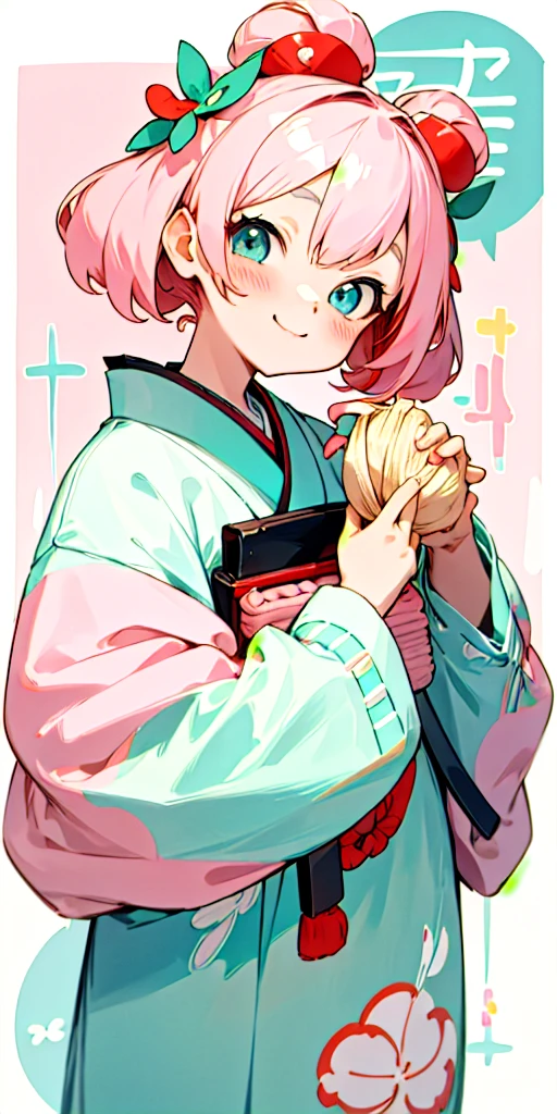 8k full hd.
Japanese anime style cute girl Character Details Hair: Short and red, with a bow or small cute accessory. It will be a character from a brand's logo, so make her hand centered in the image showing the knitting roll, with her eyes closed happily. Art: Flashy Japanese propaganda style. Clothing: A traditional Japanese outfit or something knitting-related, like a cute sweater. Facial Expression: Cheerful and friendly, with big eyes Colors: Soft, pastel tones, such as light pink, baby blue, or mint green.