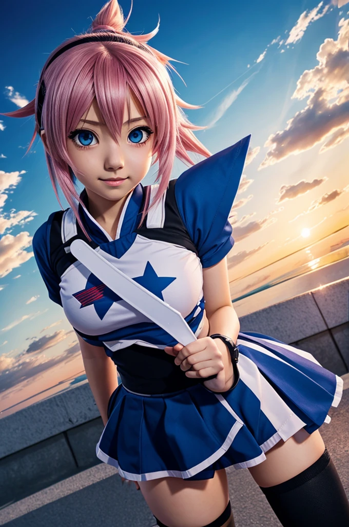Boku No Hero style anime girl