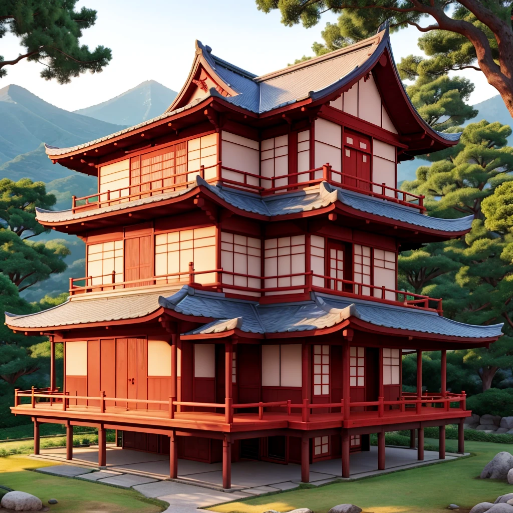 Zashiki Doji Japanese-style house The back is shining