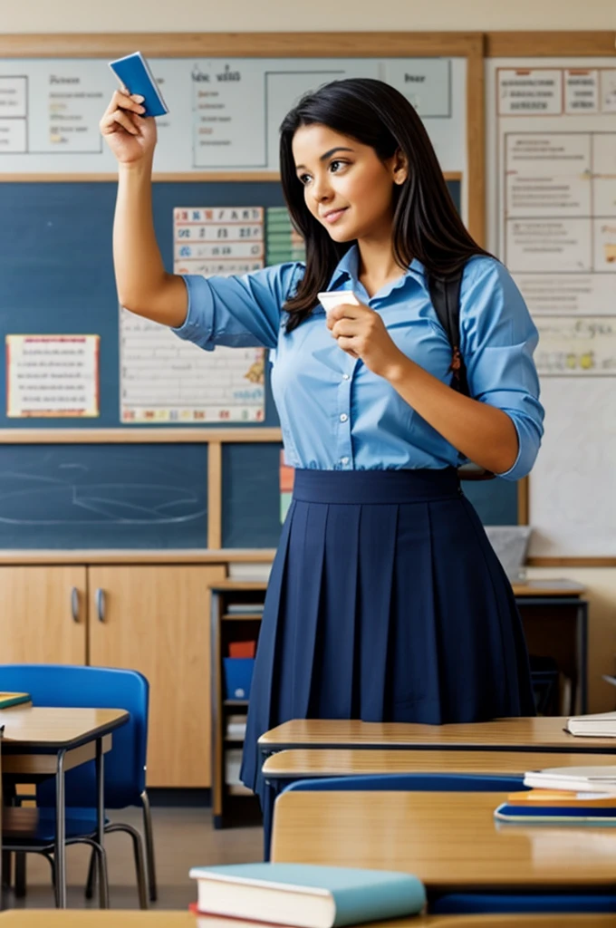 A teacher 