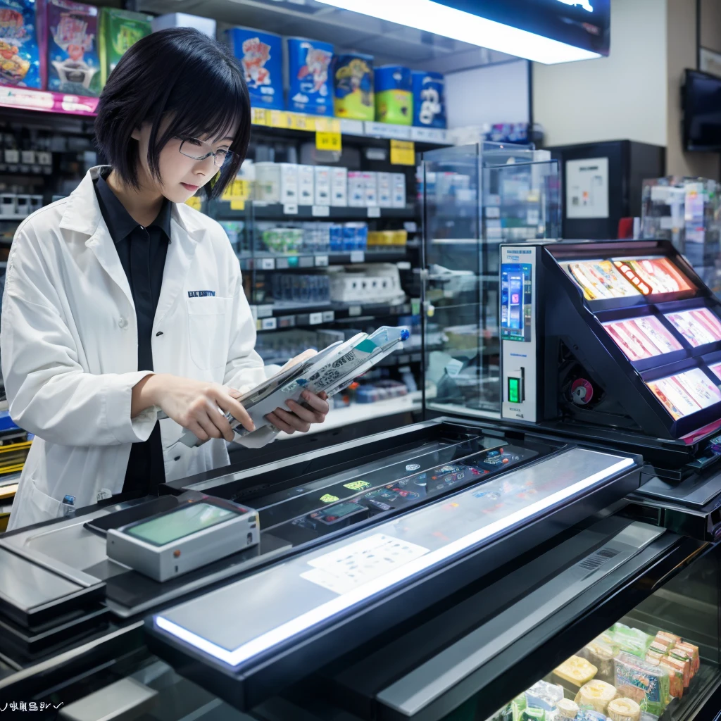 Cashier, sasuke, robot