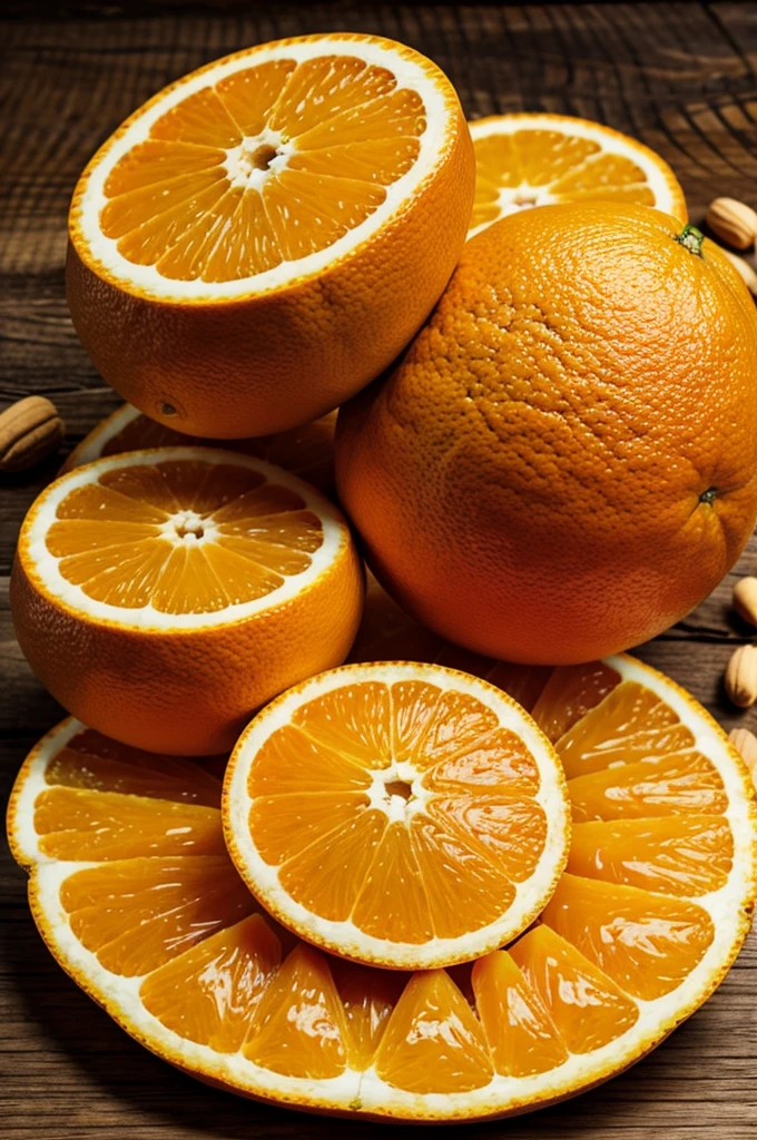 Eat orange and peanut