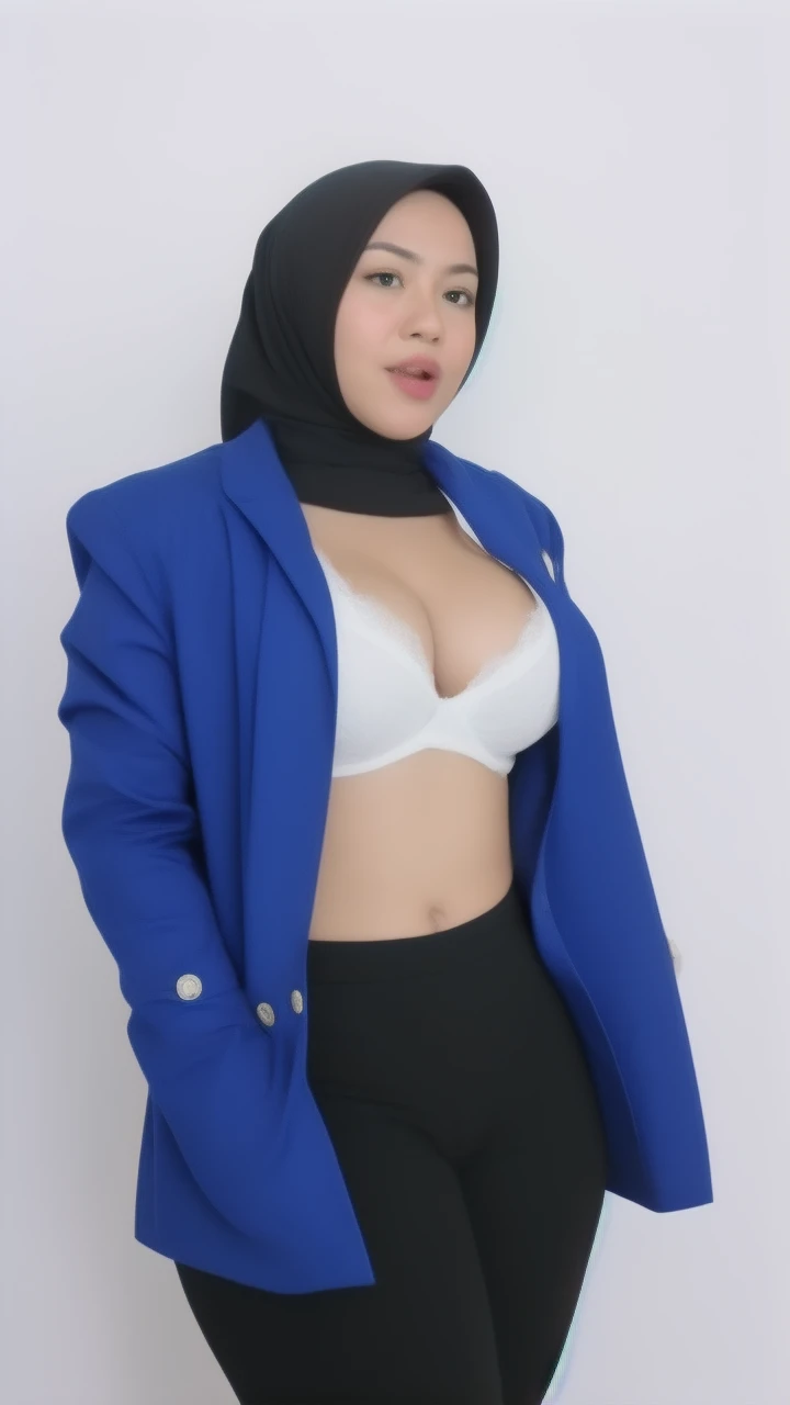 HIJAB MALAY GIRL,, IMF as a good Guy, TECHNOLGY, AI, futuristic, blockchain, International Monetary Fund, (MATRIX WORLD), ((look In front  at the camera CLOSED YOUR EYES and open your mouth)).