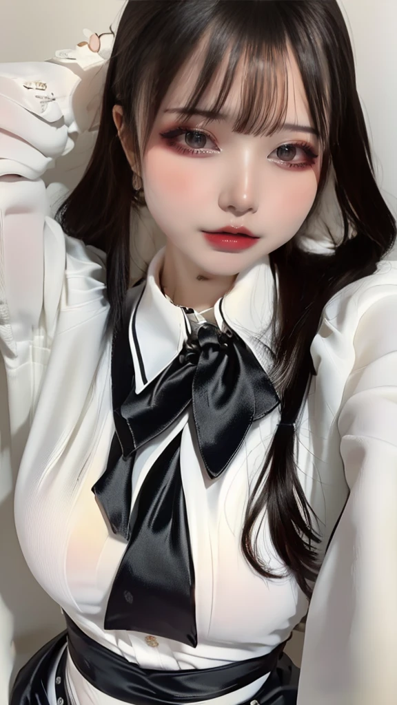 ((Best quality, 8K, 巨作 :1.3)), Sharp focus :1.2, perfect figure beautiful woman:1.4, Slim abs:1.2, ((Layered Hair Style, hugetits:1.2)), Highly detailed facial and skin texture, detailed eye, 双眼皮， seductiv，short  skirt