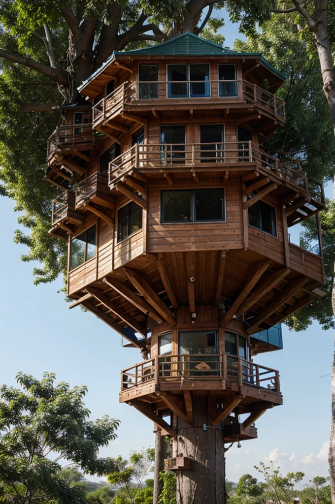 skyscraper treehouse
