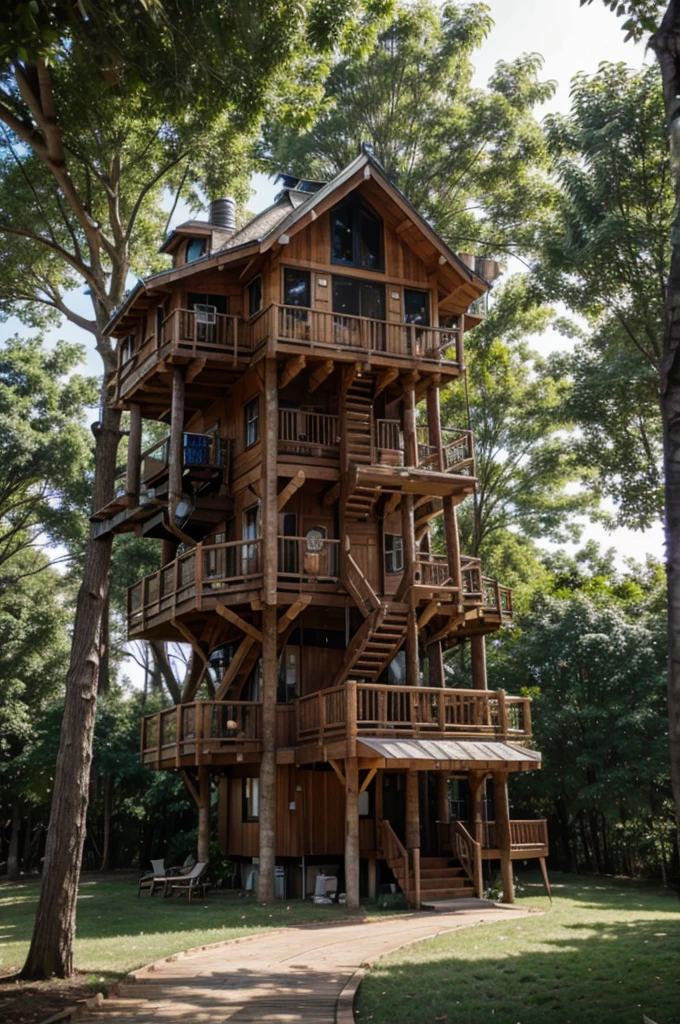 skyscraper treehouse