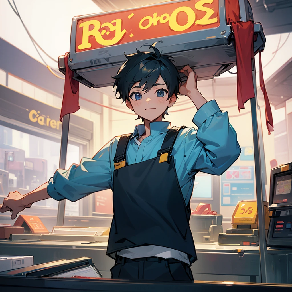 Cashier, boy