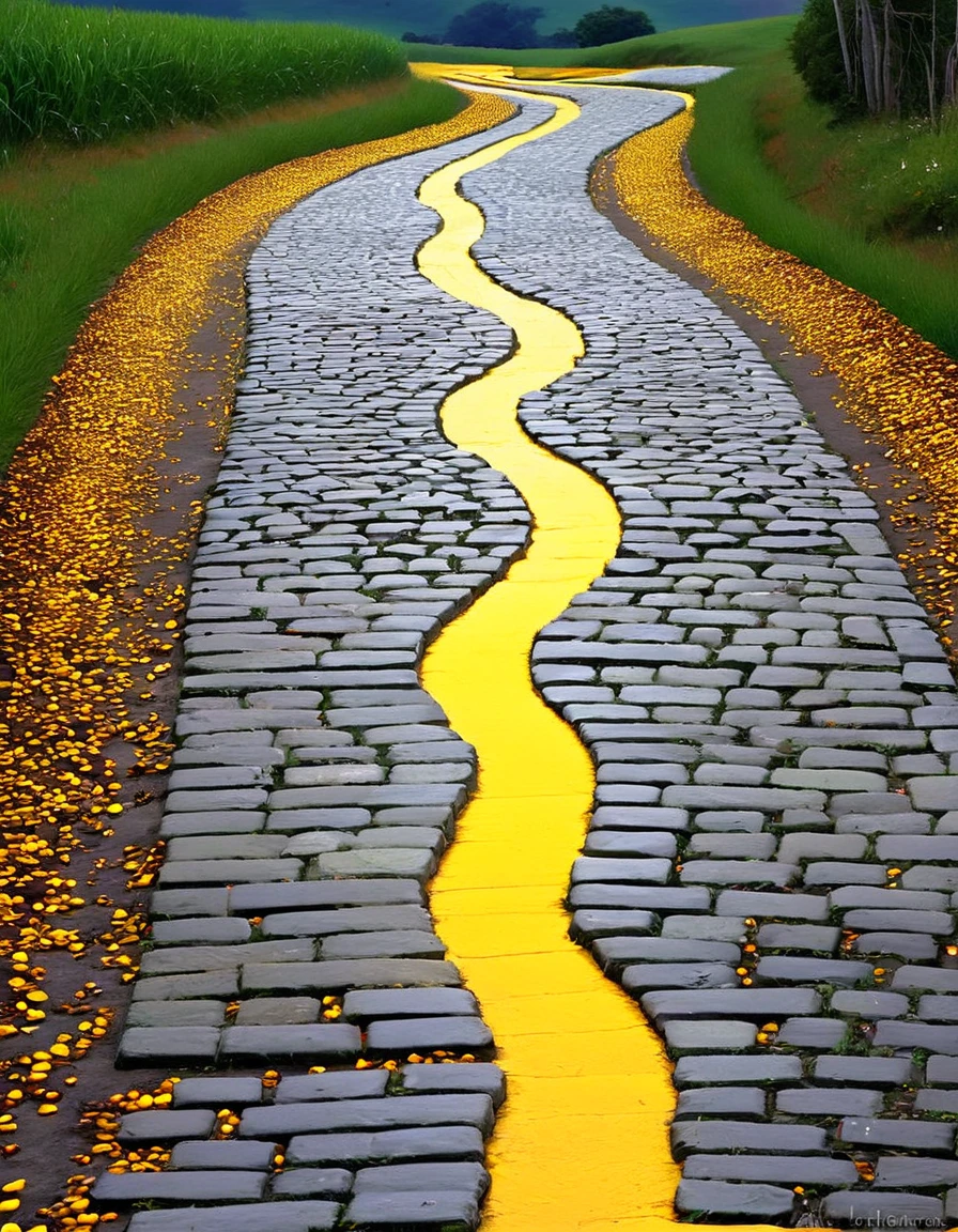 Follow the Yellow Brick Road