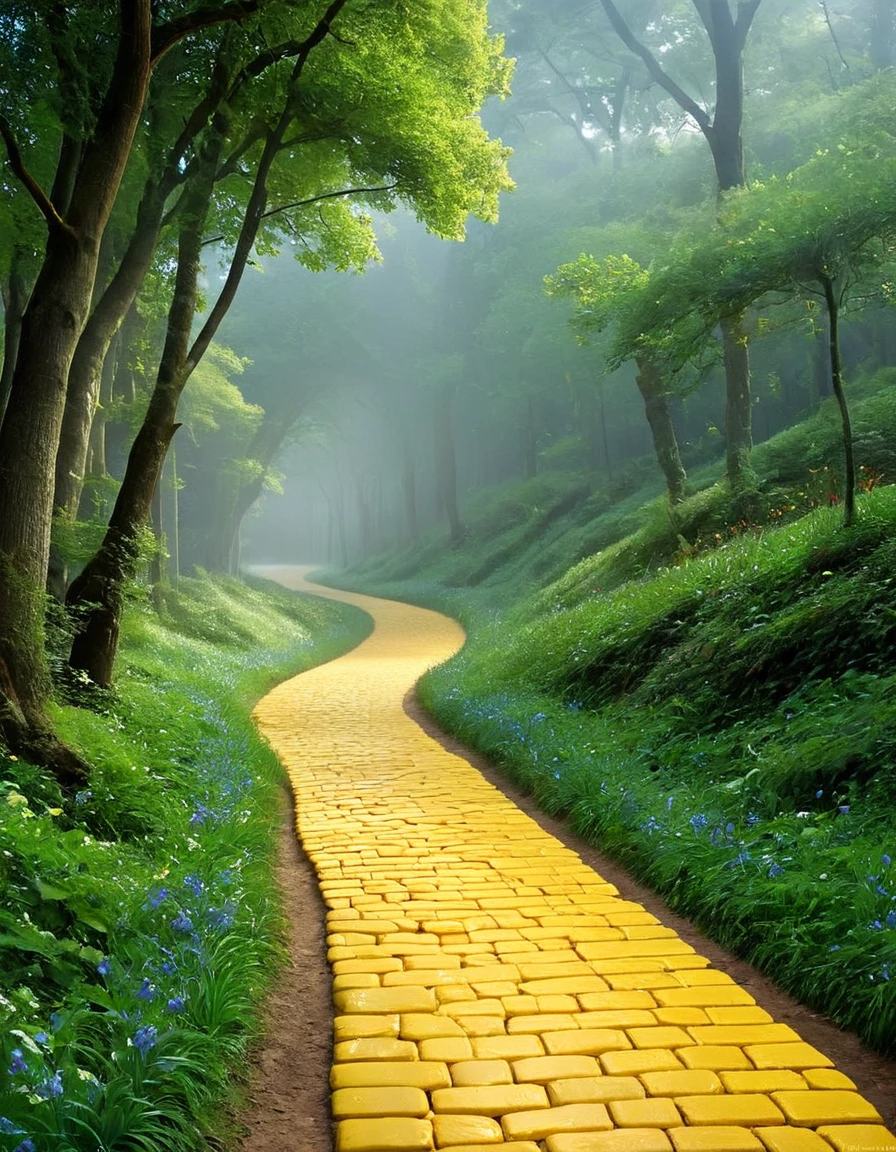 Follow the Yellow Brick Road