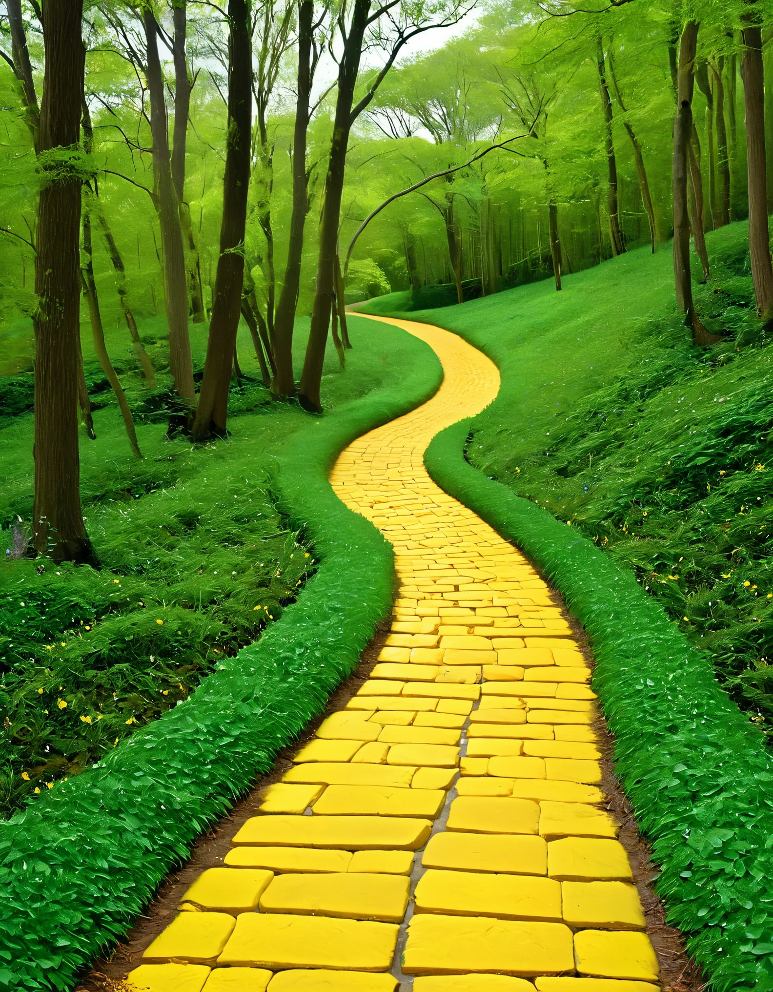 Follow the Yellow Brick Road