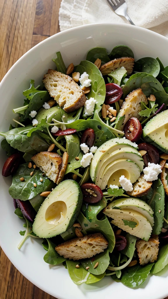 mixed green salad