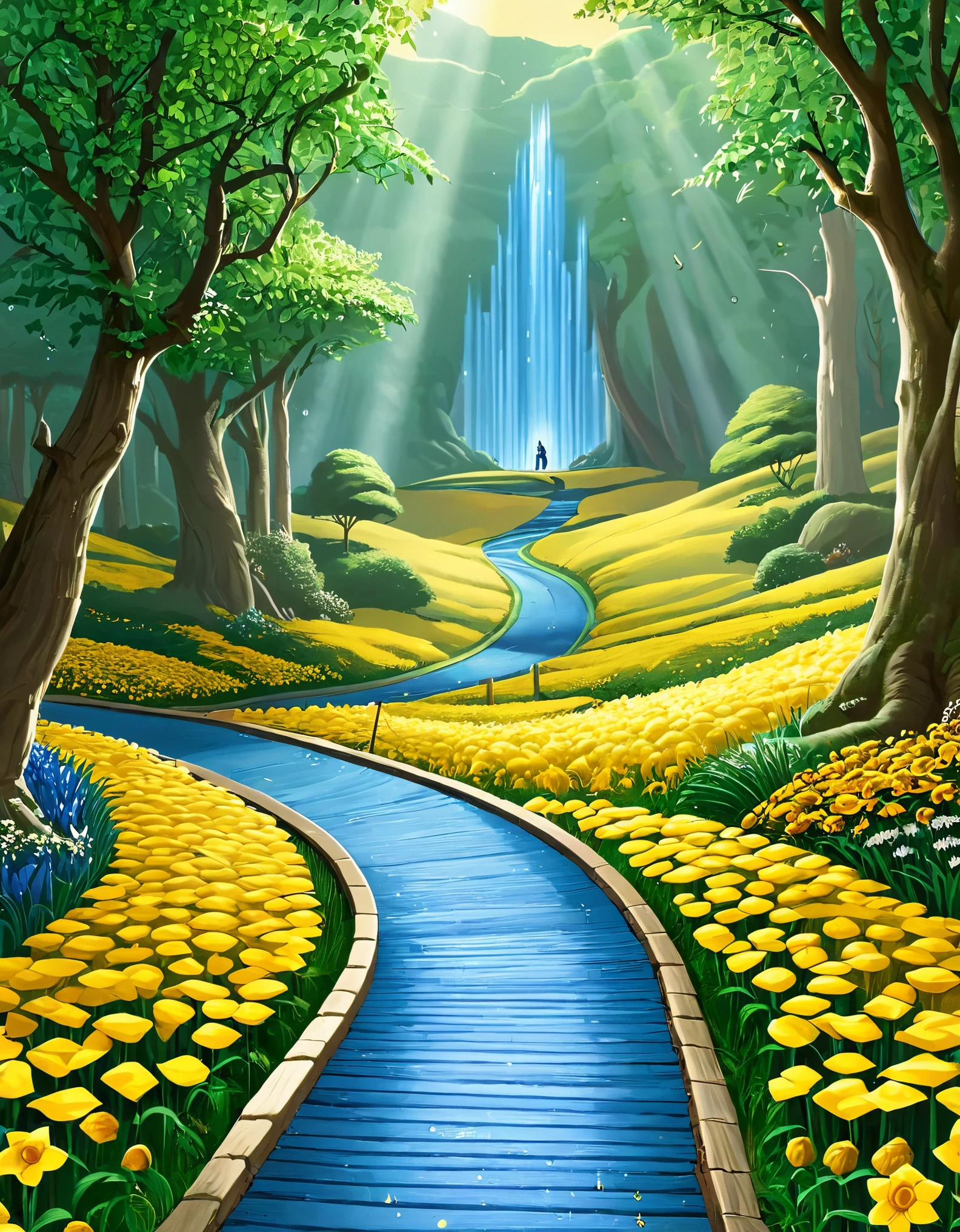 We're off to see the Wizard, the wonderful Wizard of Oz!