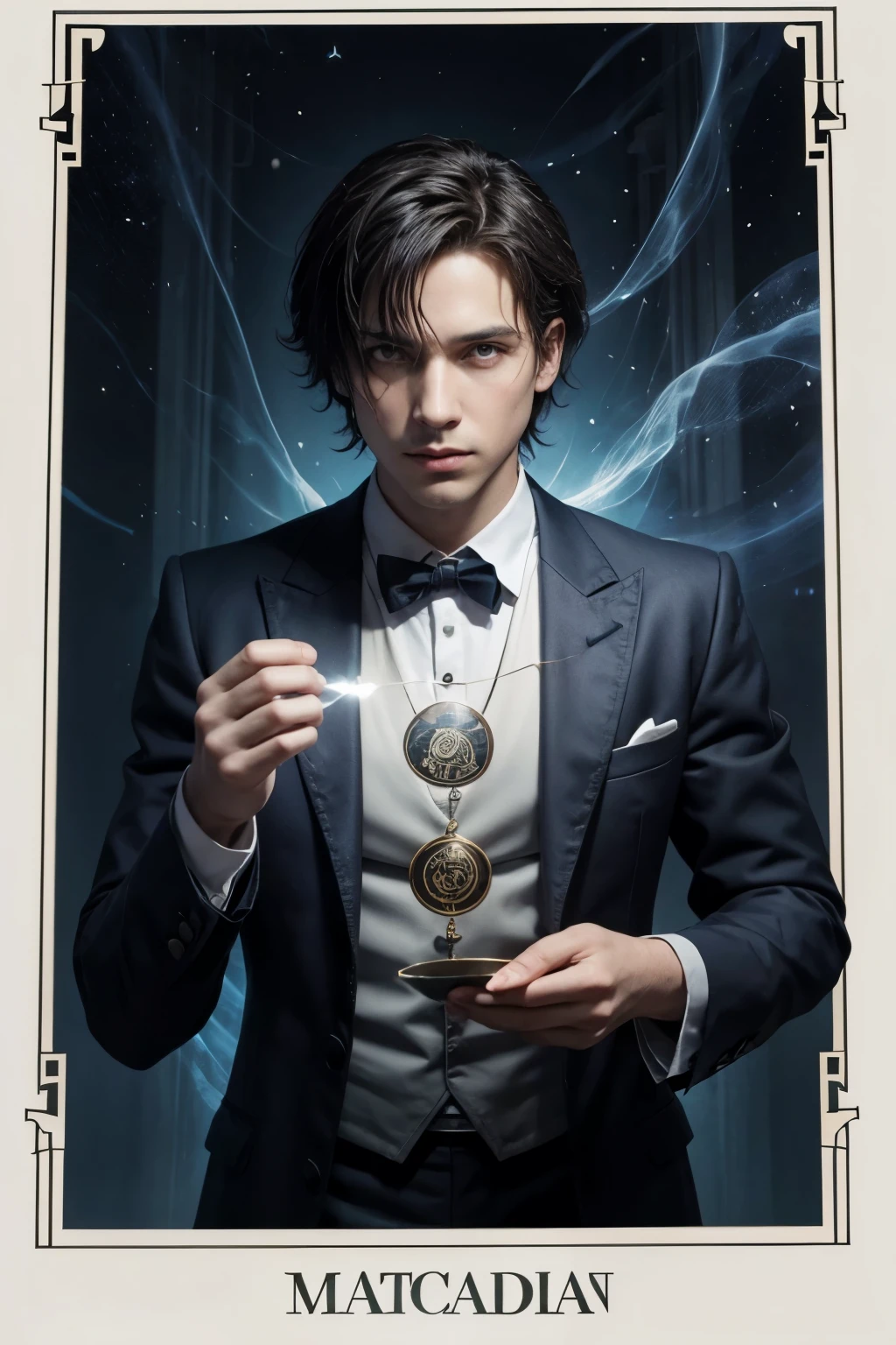 Image of the magician tarot card