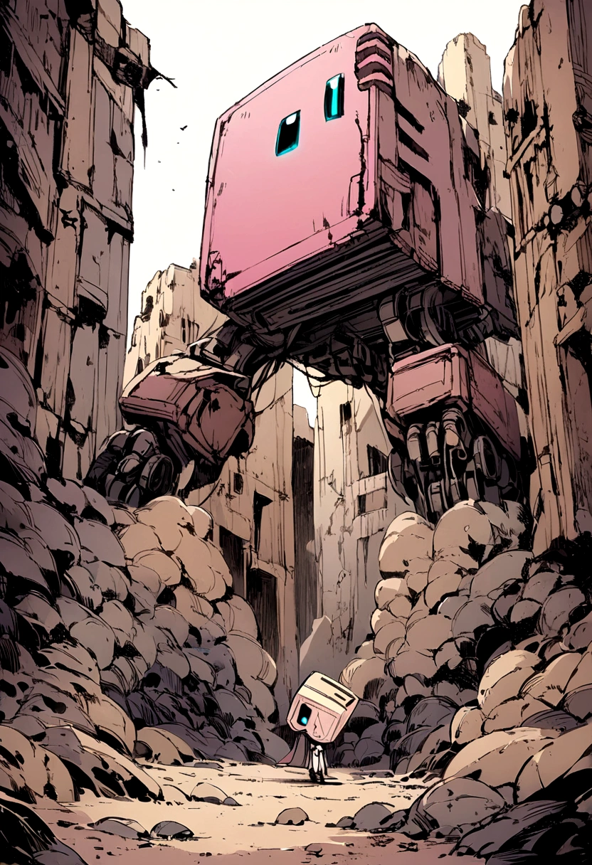 COMPUTER FRIEND, covert of sand and ruins