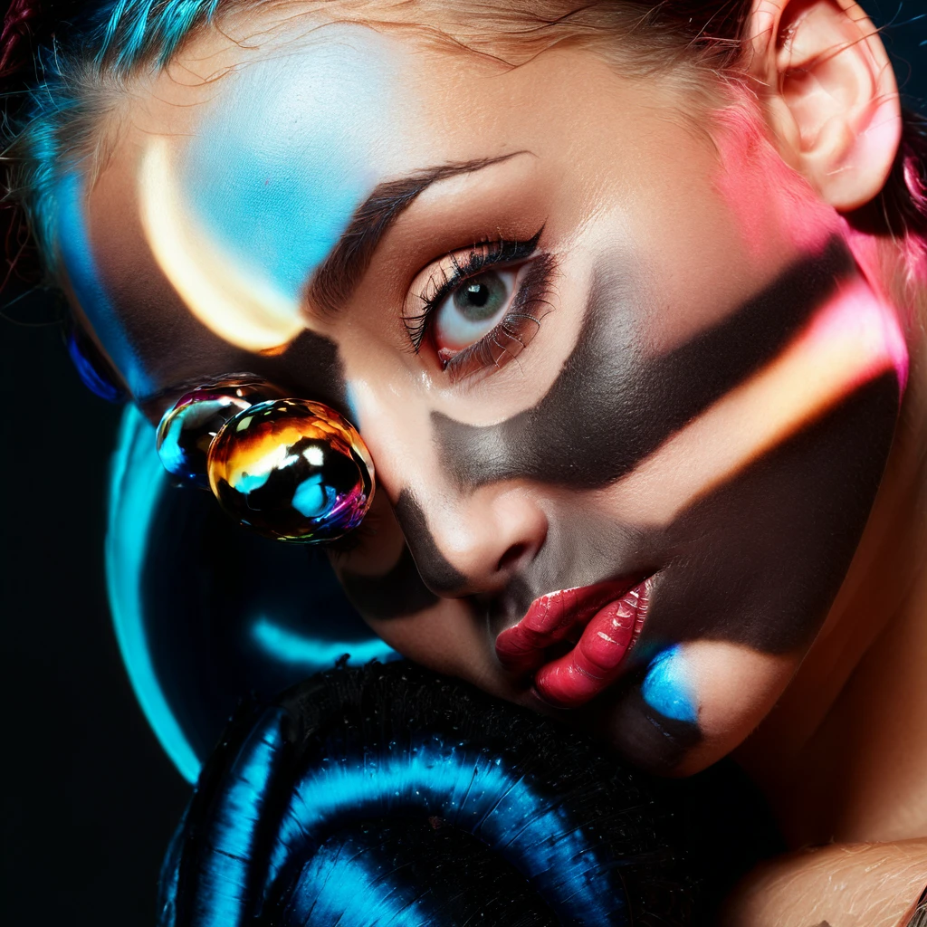 Earth, epic Idol Insane Christina-Aguilera F/1 Photoreal RAW, Epic Cosmetic Artistry massive elaborate amazing composition professional complimentary colors, romantic, beautiful, lovely, breathtaking, pregnancy, ultra realistic shadows, epic detailed skin, very flat breasts, highly detailed face, perfect face shape, " Diva punk, black bleeding mascara, perfect anatomy, stunningly beautiful, perfect face, glowing eyes, intricate details, ultra-realistic, high saturation, cinematic light, 35mm raw photo, art by j.c. leyendecker hollow, nsfw Cyberpunk Skinny female, epic beautiful face, makeup of skull "Dia de los Muertos" perfect symmetricaly Epic macro photography, f1 aperture, beautiful skin, flawless skin, porcelain skin, (melhor qualidade real texture skin),Epic beautiful detailed eyes, beautiful detailed lips, extremely detailed eyes and face, elegant fashion model, gorgeous fashion model,(Numerous award-winning obra de artes, with incredible details, maximum textures and details), (hyper realista:1.4), (epic realista:1.3),A beautiful young woman with striking features, elegant makeup, and an intense, captivating expression, 1girl, extreme closeup, ultra detailed, hyper realistic, photorealistic, physically-based rendering, studio lighting, insane sharp focus, vibrant colors, cinematic composition, glamorous fashion, editorial style, high fashion, dramatic lighting, ethereal, goddess-like, piercing eyes, full lips, flawless skin, luxurious hair, intricate details, baroque, chiaroscuro, moody, dramatic, sensual, powerful, intimate, mesmerizing,(Pale but beautiful face:1.8), (finos olhos vermelhos brilhantes e circulares: 1.2), (finely detailed true circle eyes), (rosto finamente detalhado e bonito:1.8),、tall and slim figure、sharp features、high cheekbones、Big eyes、(epic tMasterpiece,max best quality,ultra highdef XT3 ultra high-resolution),ultra-detailed,ultra sharp focus,Lys,varies,roses,multi,velvet, fleuraison, etc. --v 6 --s 1000 --c 20 --q 5 --chaos 100