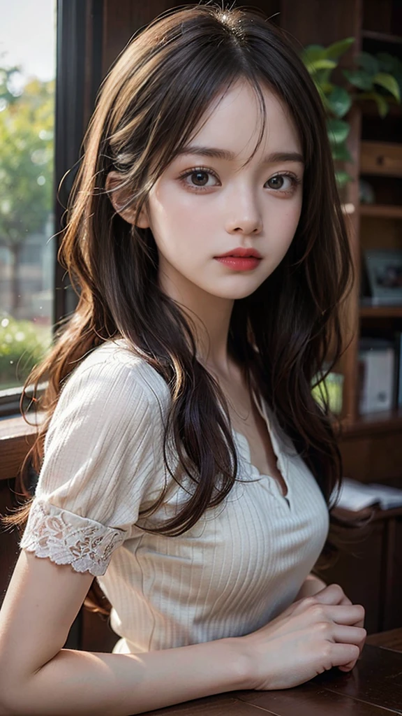 Realistic,fine quality detailed picture,,Best quality,high-resolution,1 beautiful girl