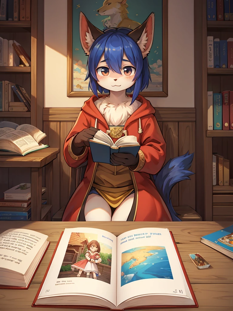 Half of BUFFERIN is made of kindness, and the other half is filled with the wisdom of humanity, Picture book illustrations style