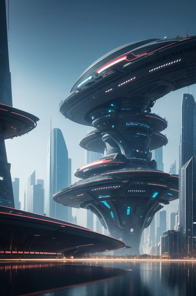 Ultra futuristic city