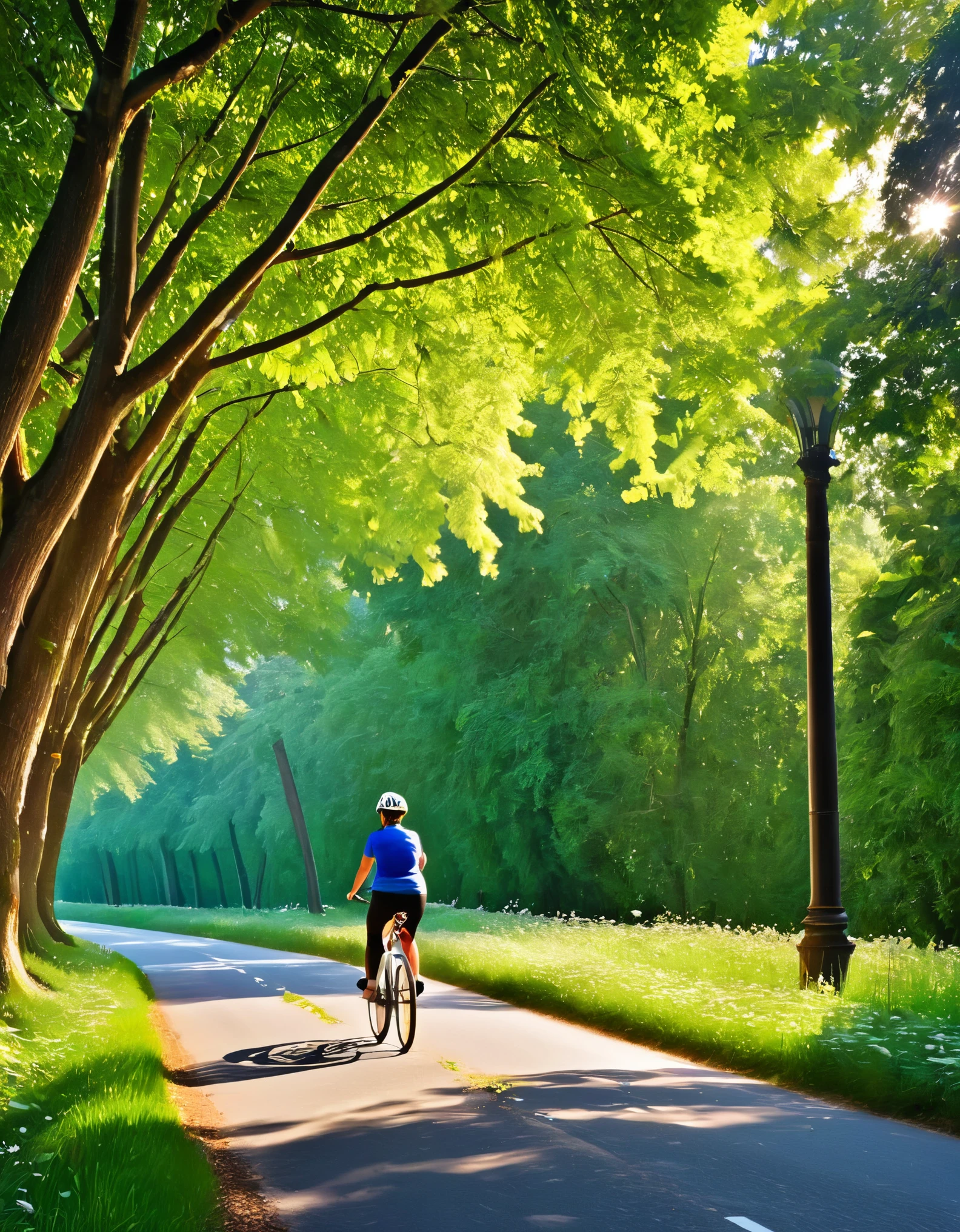 Life is like riding a bicycle. To keep your balance, you must keep moving