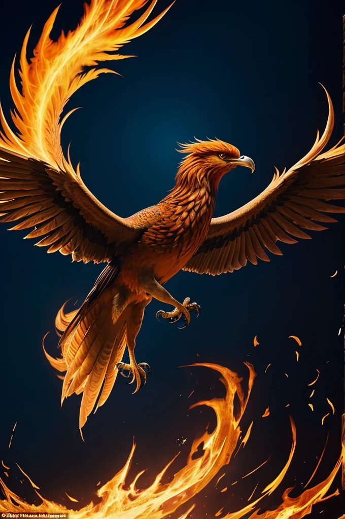 The phoenix looked straight at me as if daring me to do something. His gaze was so intense that I didn't dare move