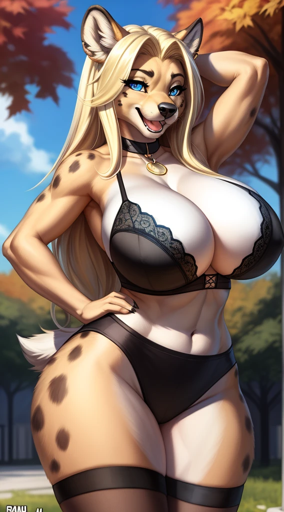 Draft Sketch (sfw)))), uploaded the e621, beautiful and detailed,woman (((female))) ((anthro)) hyena, Ross Tran, by ruan jia, by zaush, by foxovh, lighting cinematic, seductor, hyena, thighighs, (huge chest) foxovh 1girls ai_generated big_breasts blue_eyes boob_window Black hair with blue highlights cleavage cleavage_cutout female female_only huge_breasts looking_at_viewer mole_on_breast ponytail ] 1 girl, game CG, white cheongsam, gigantic breasts, blonde, middle hair, side ponytail, BLUE eyes, smile, open mouth, outside, push-up bra cleavage seductive pose, photogenic pose, dynamic pose (thick thighs:0.3), curvy, focus on
 anthro dog girl, body fur, solo, medium breasts, (thick thighs:0.3), curvy, focus on ,  big ass sexy ass sexy , (heart-shaped pupils), sexy, seductive, fall in love girl, nice, cute, naughty face, , big aureola sahow , show , Blond long hair. Describe a charming woman with a captivating presence, who stands out in the crowd with her stunning beauty. Her radiant smile and seductive gaze mesmerize everyone around her. Possessing elegantly sculpted curves, she exudes an irresistible sensuality. (Wearing secretary clothes) she showcases her unique style and unwavering confidence). Her perfectly fitted secretary clothes accentuates her curves, highlighting her femininity and elegance. The combination of strategically placed transparencies and lace details reveals a touch of just the right amount of daring. Silky, wavy hair gracefully cascades (SLUT FACE) (WHORE FACE) (BITCH FACE) PLEASURE FACE (SEXY BODY) (SUPER ATRACTIVE) tight shorts garter belt tights