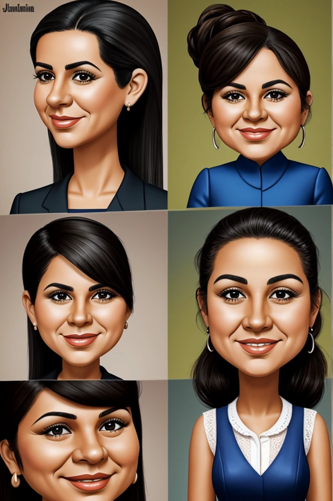 create a caricature of the work Las Catilinarias by Juan Montalvo and say what part of the work it is inspired by