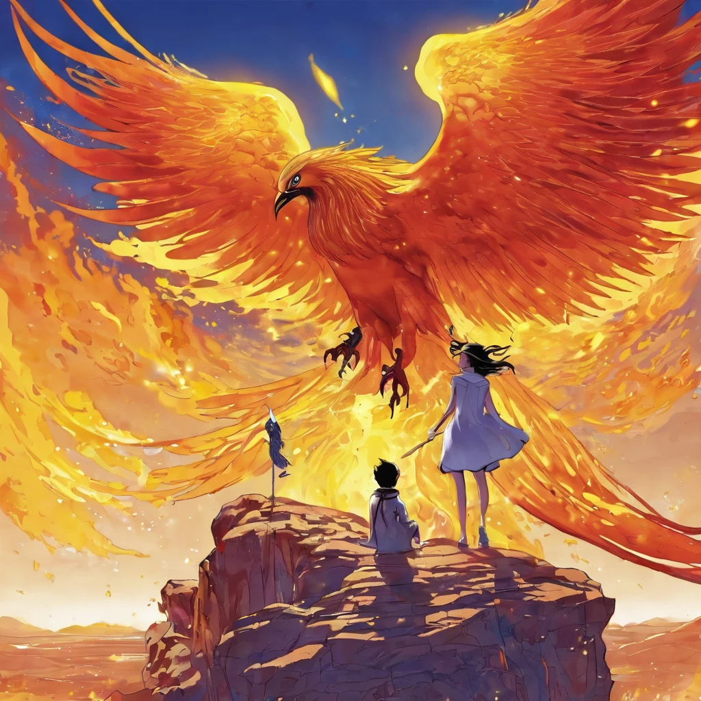 Phoenix and girl