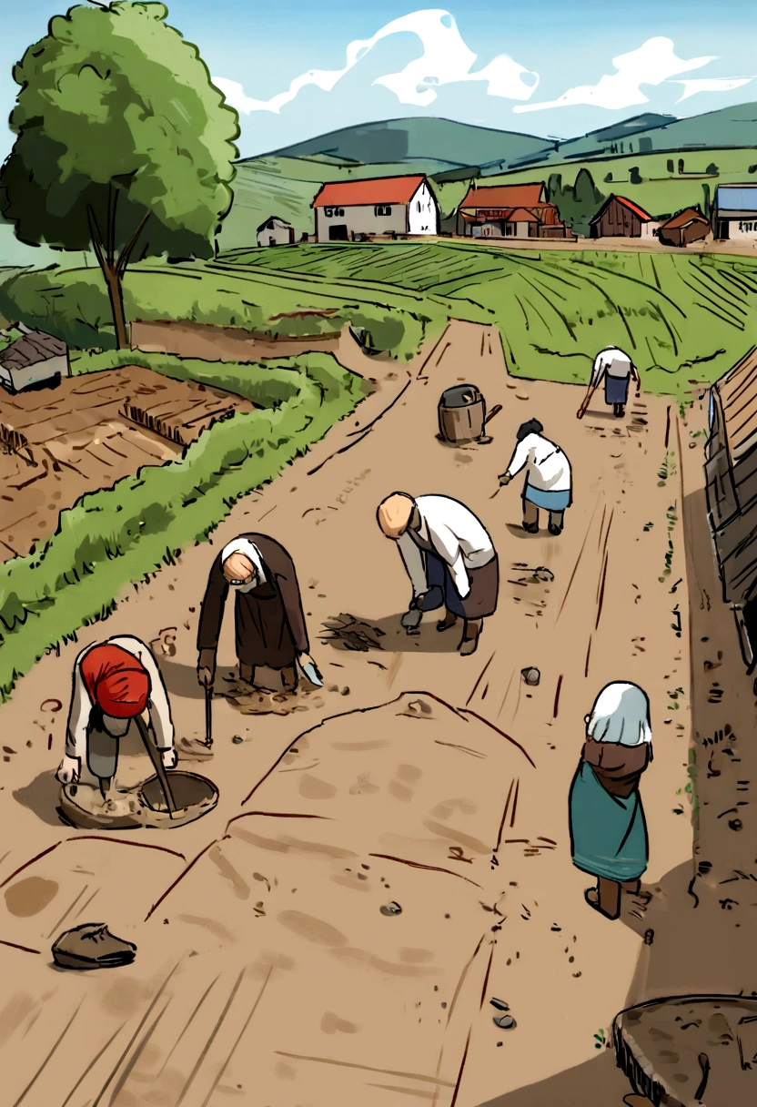 work of art, best qualityer ,grimy, blacksad,dreadlocks , pobres, Rural, small town, farm, poverty, work, Difficulty, to work, agriculture, fild, plantations, mud, dust, Simpler, humble, Simpler Living, traditional, hinterland, Manual work, struggle, jaded, tattered, poverty-Stricken, Overwhelmed, Empobrescido, humble, disheveled, unfortunate, Simpler Clothing, Simpler Dwelling, worker, Simpler Life, Difficult conditions, Countryside life, Economic Difficulty, Scarcity, survival, Social inequality.