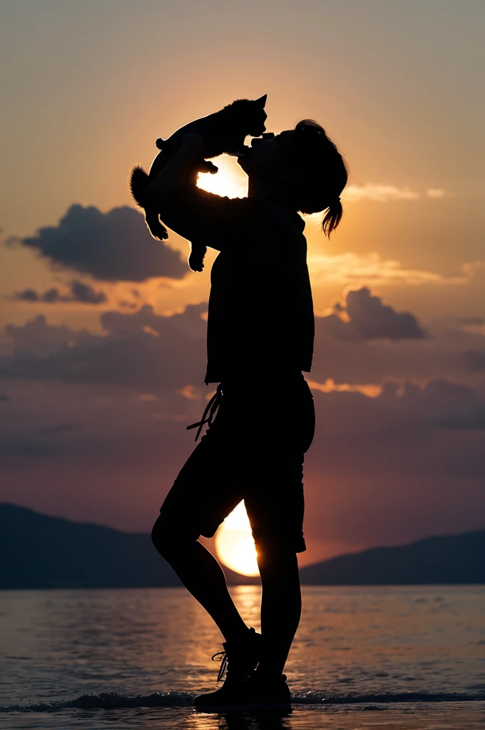 Dog silhouette