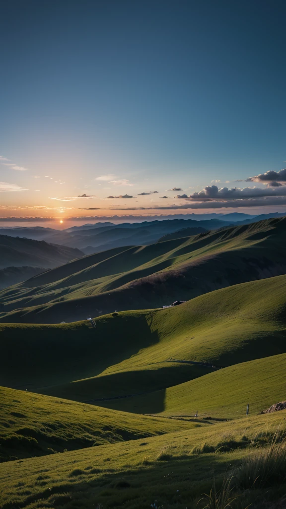 Landscape crepuscule