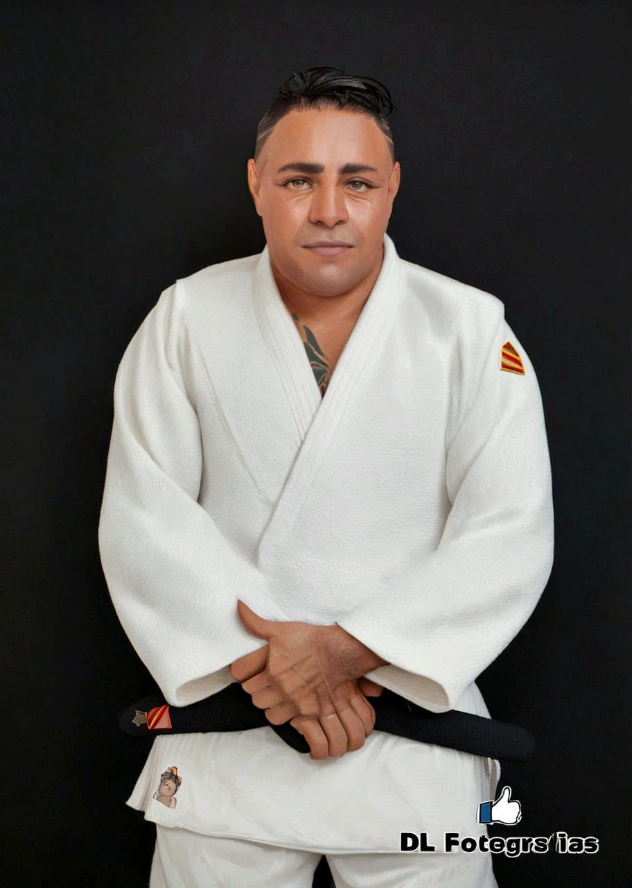 a close up of a man in a white giraffe posing for a picture, wearing a white gi, Ronaldo Nazario, Icaro Carvalho, Ronaldo Nazario Phenomenon, David Rios Ferreira, Riichi Ueshiba, orange give, joe alves, pablo olivera, Joseph Moncada, edu souza, And dos Santos, Joel Torres