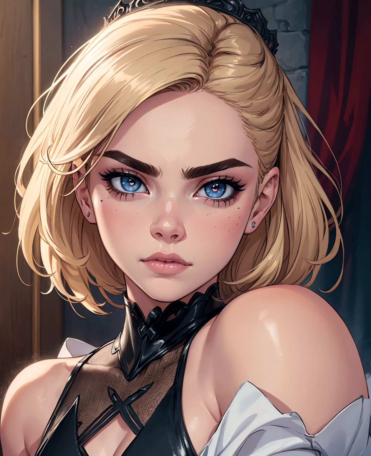a beautiful portrait of Cara Delevingne, hyperrealistic, extremely detailed face, beautiful detailed eyes, beautiful detailed lips, porcelain skin, elegant facial features, striking look, natural lighting, cinematic composition, warm color tones, digital art, concept art, 8K, (best quality,4k,8k,highres,masterpiece:1.2),ultra-detailed,(realistic,photorealistic,photo-realistic:1.37)