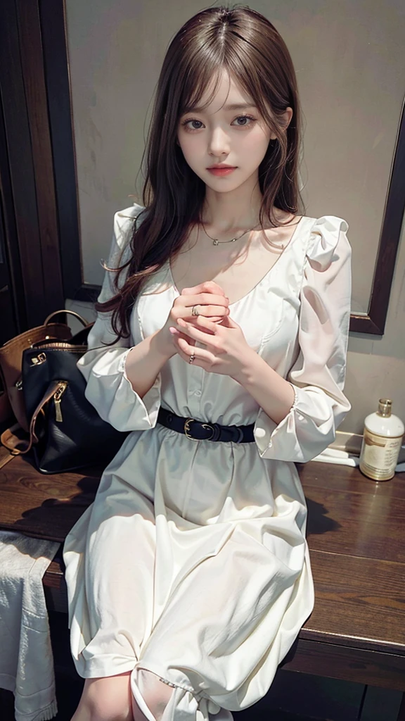 Realistic,fine quality detailed picture,,Best quality,high-resolution,1 beautiful girl.feminine clothing
