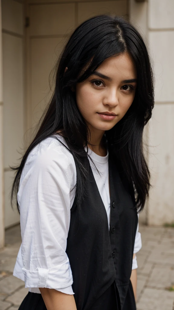 black hair girl