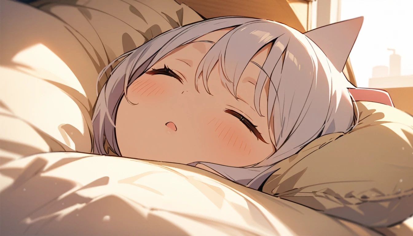 Cat is sleeping,masterpiece,Highest quality