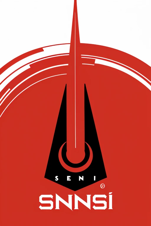 A sensi organization logo with a red background written rl sensi