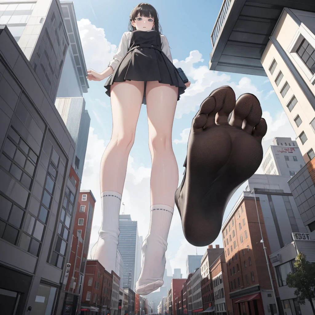the feet, women with big ass, socks, stay in town, view from below, stay on tiny women,