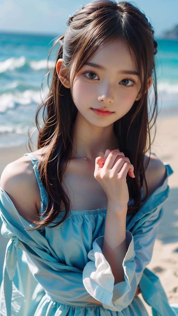 (Best Quality,4K,8K,hight resolution,masutepiece:1.2),Ultra-detailed,(Realistic,Photorealistic,Photorealsitic:1.37), short light brown hair,piercings、a necklace、  female child,Young res、Small face、Light blue eyes、Ultra-thin body、Attractive eyes、Super super small breasts、Full nude, please、 Shy and cute face, Beautiful smile,Cute smile like a 10-year-old childo-mp、Pleawn with a 10-year-old girl.、The backgrounds teach、l nudity, more beautiful and adorable than anyone else in this world、Lie down and lie down、Pose with one leg raised and crotch open at all times、Show Beautifully Detailed Female Genitals、Close-up of the highest quality pubic area、