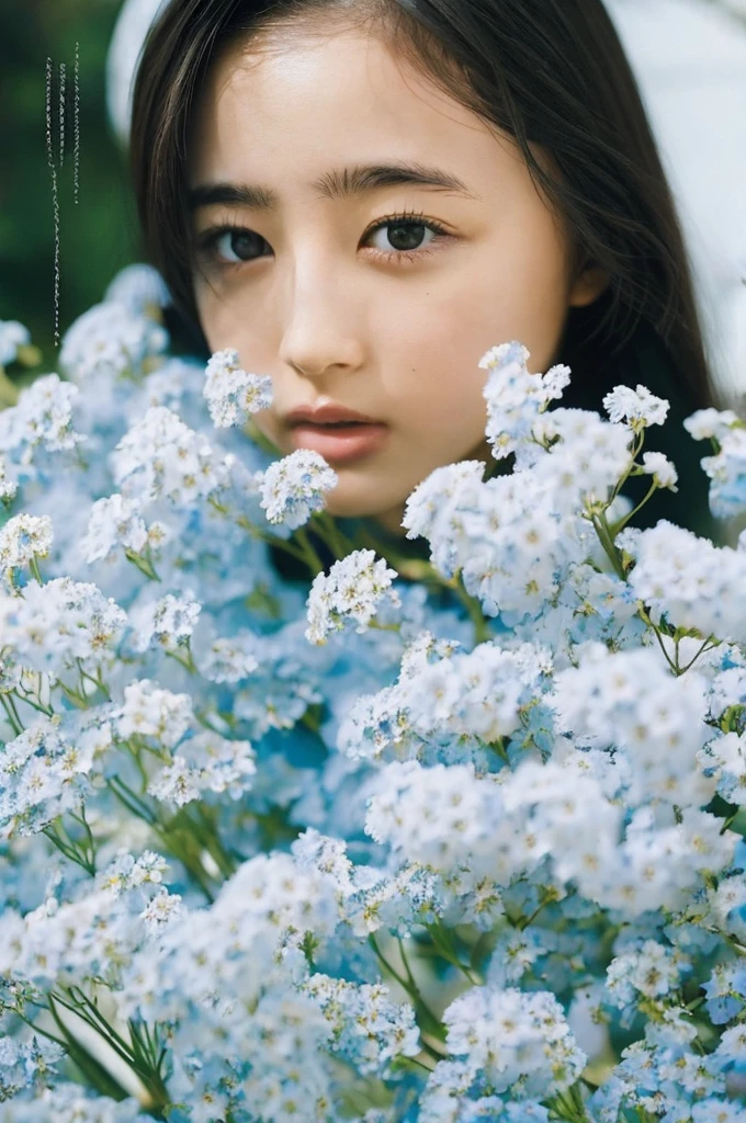 You are a professional gravure photographer.。とても美しい一人の日本人女性のphotographを創造してください。Delicate facial features、Bob Hair, Captivating Gaze、Thigh shot , Lunar Surface、Advanced Depth of Field、masterpiece、Highest quality、photograph、reality、High resolution、Very detailed、