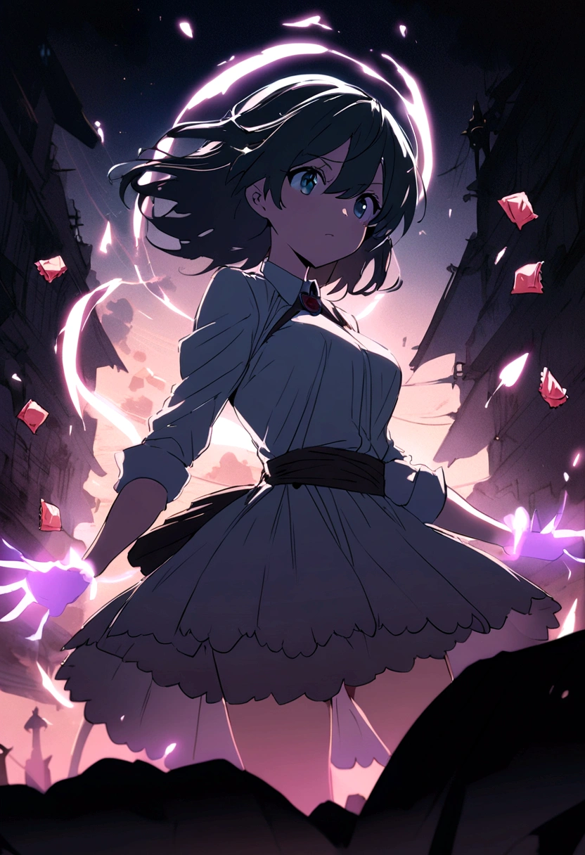 2D anime girl with powers to create and control candy wrappers