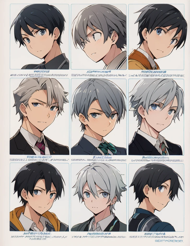 Middle school boy Grey Hair Filmography