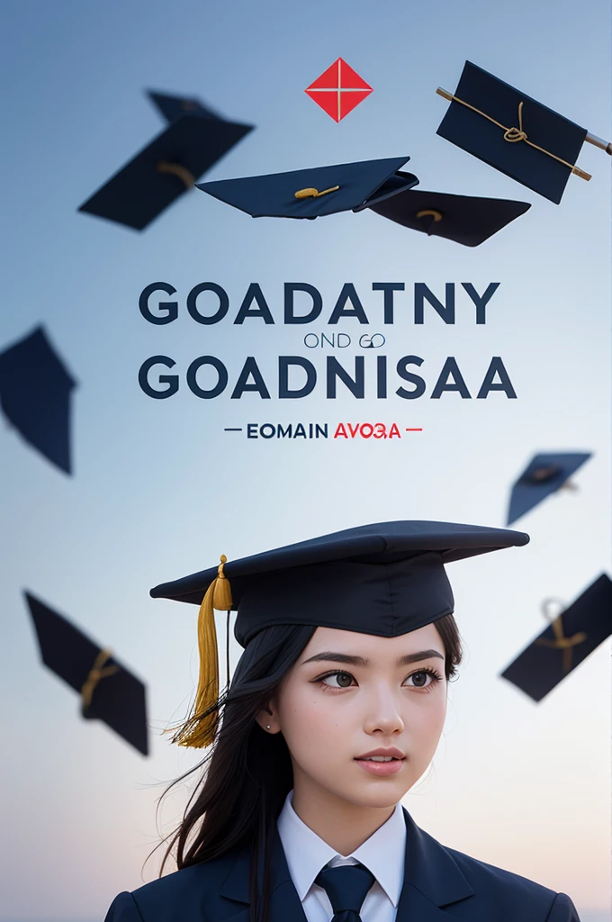 Make a creative logo for a graduation company