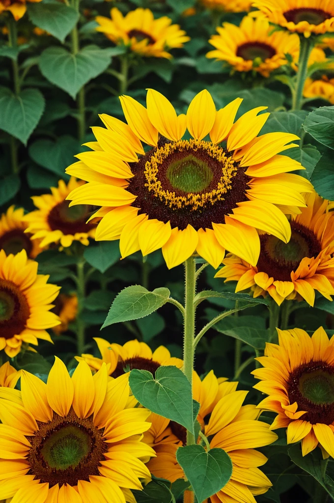 Sunflower illustration